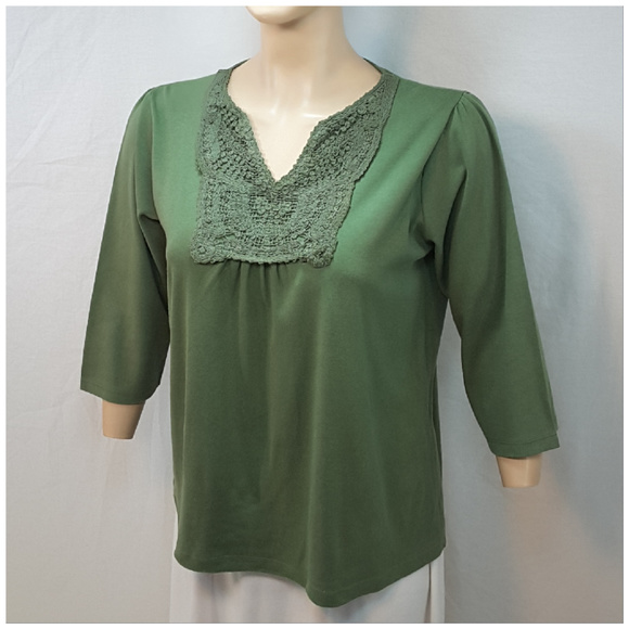 Company One Woman Tops - *PLUS* COMPANY ONE WOMAN, Embroidered Top, size 3X